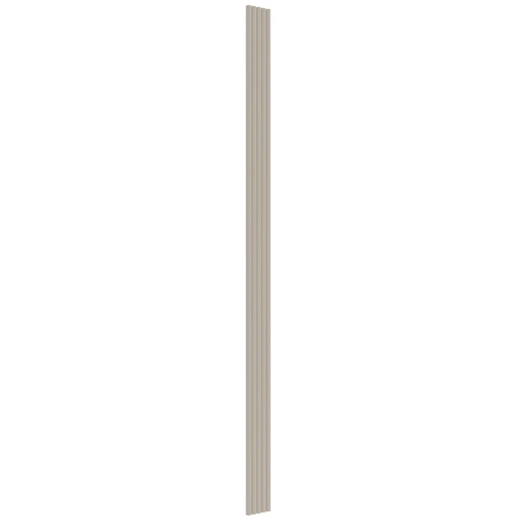 Panel ryflowany MDF Kaszmir - panele ścienne 3D na czarnym filcu