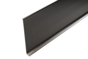 Listwa przypodłogowa aluminiowa 100mm Cezar Kawa El-Poler Szczotkowany Połysk 2,50m