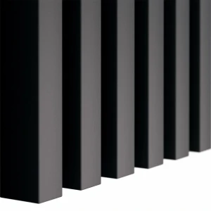 Lamele ścienne Czarny Mat 30x40mm, dł. 275 cm