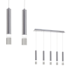 Lampa wisząca Ice LED Milagro ML323 – 5 chromowanych