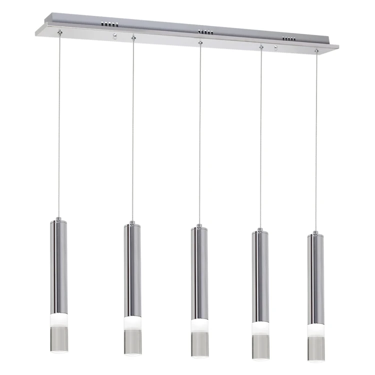 Lampa wisząca Ice LED Milagro ML323 – 5 chromowanych