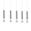 Lampa wisząca Ice LED Milagro ML323 – 5 chromowanych