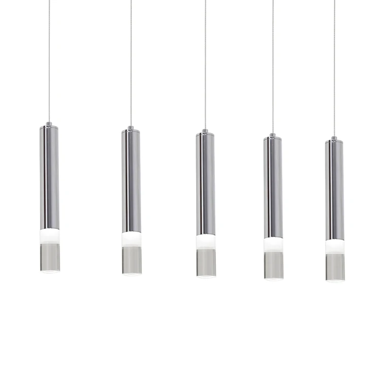 Lampa wisząca Ice LED Milagro ML323 – 5 chromowanych