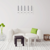 Lampa wisząca Ice LED Milagro ML323 – 5 chromowanych