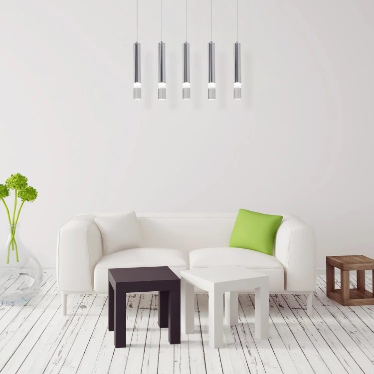 Lampa wisząca Ice LED Milagro ML323 – 5 chromowanych