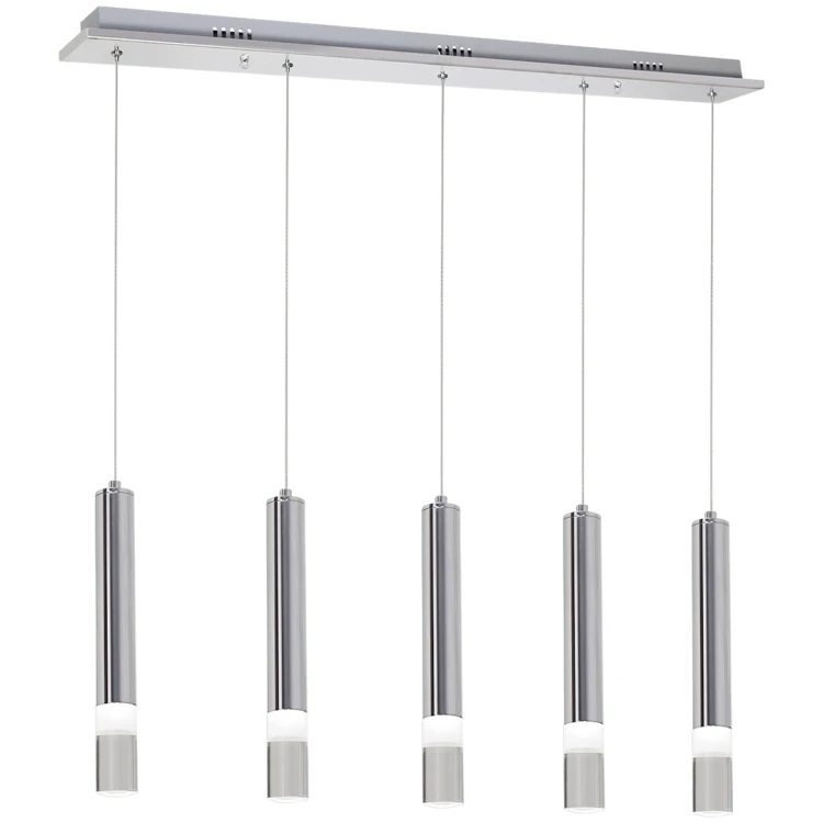 Lampa wisząca Ice LED Milagro ML323 – 5 chromowanych
