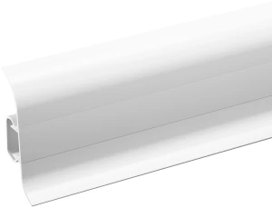 Listwa przypodłogowa PVC Premium Classic 22x59mm Cezar Biały RAL9003 Mat 2,20m
