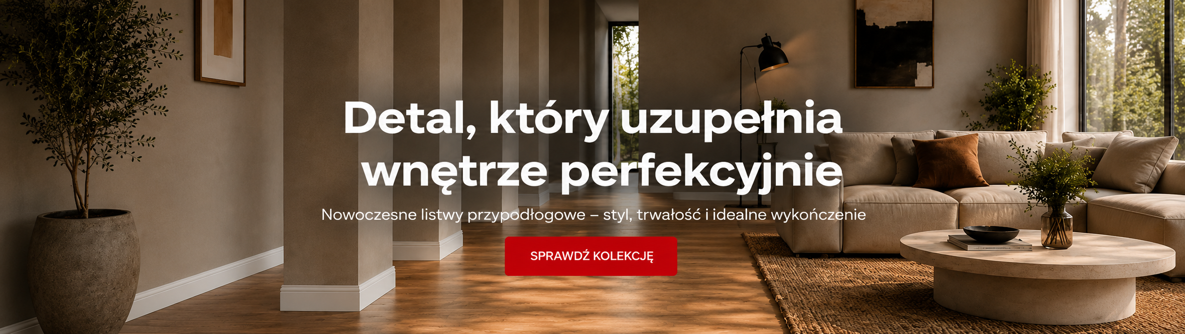 Listwy przypodłogowe do salonu